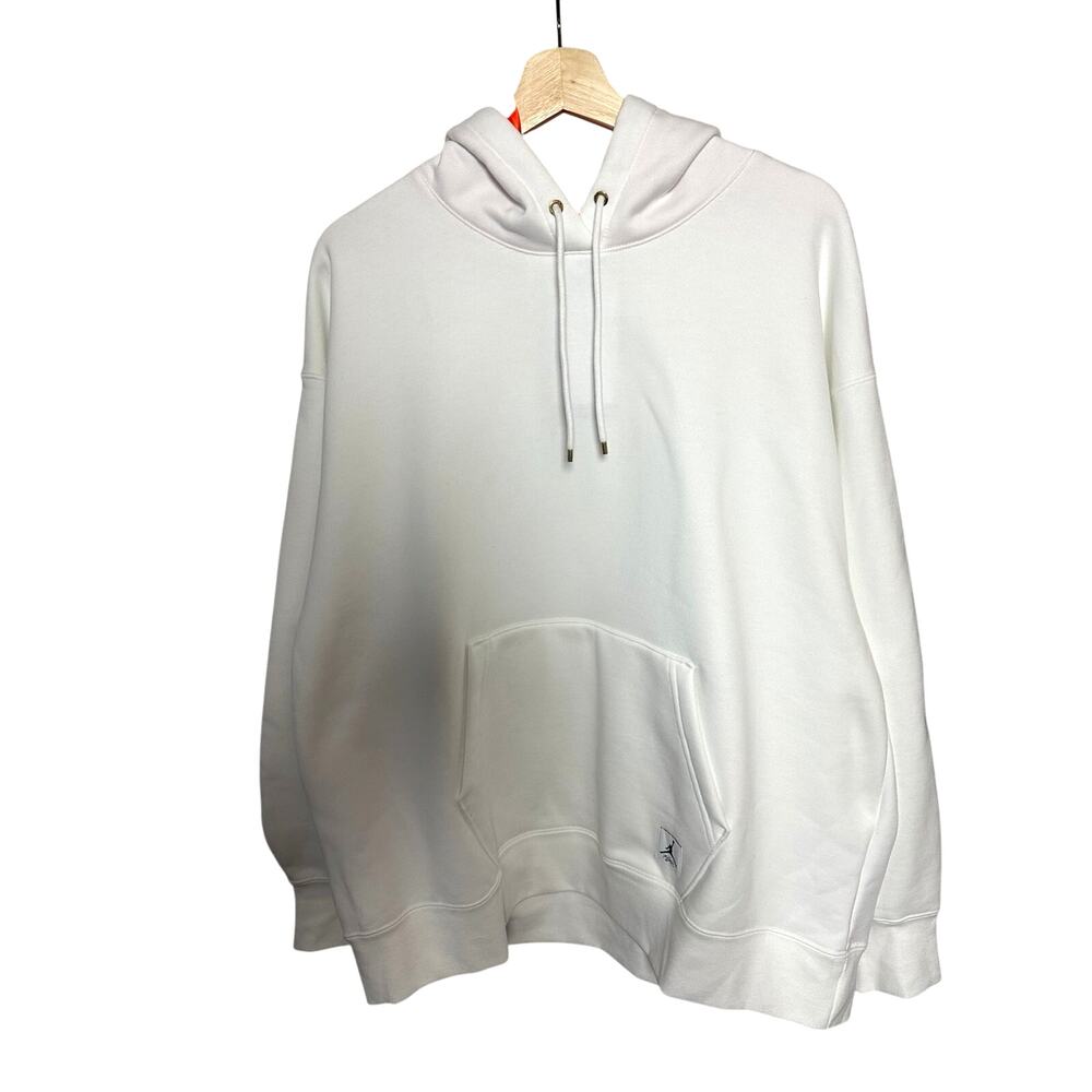 Jordan Flight Fleece Hoodie White FB5110-100 - Size S - NEW